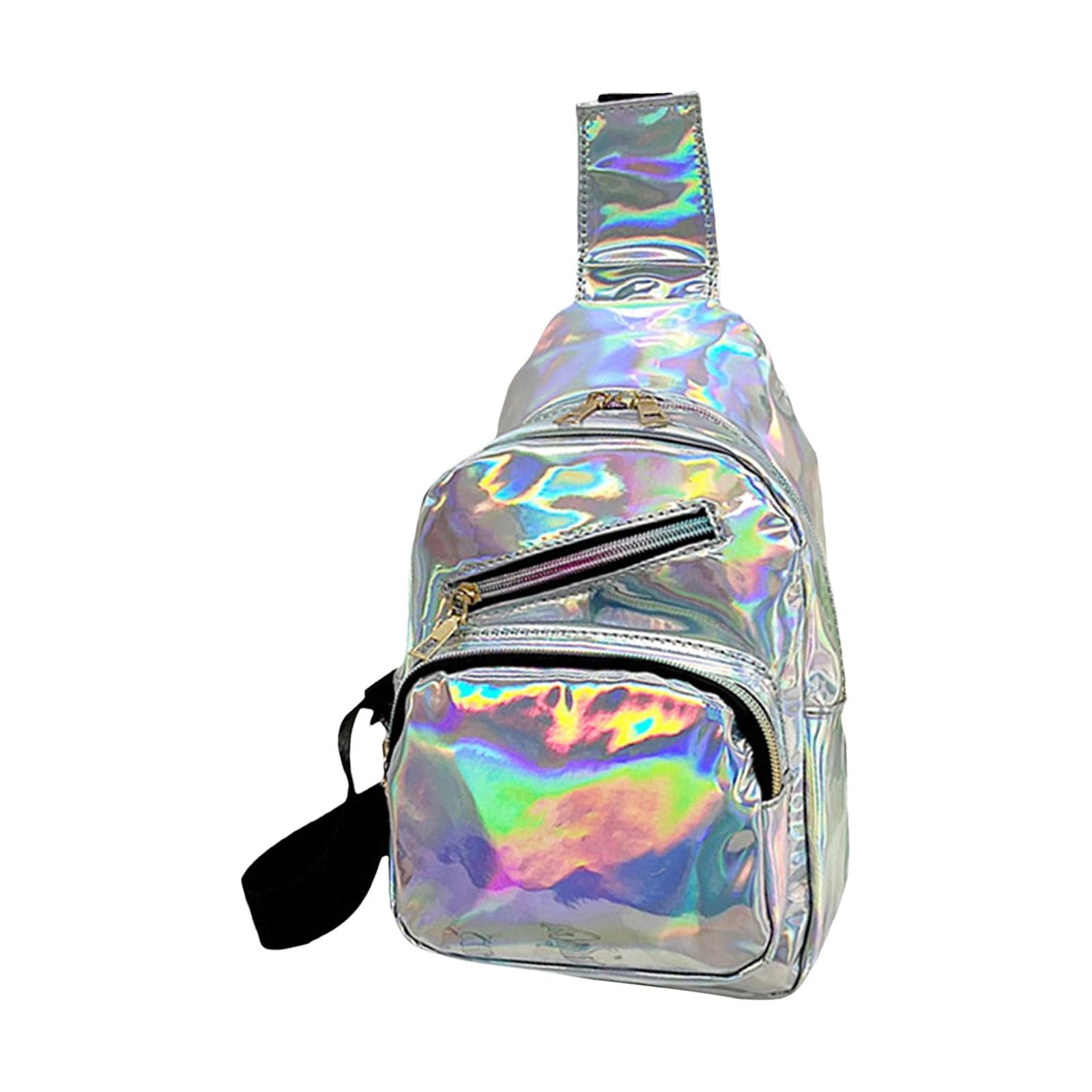 Borsa A Tracolla Donna In PU Lucido – Shopper Strutturata Con Multi-tasche, Elegante E Casual