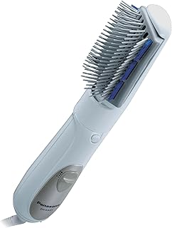 مصفف شعر باناسونيك EH-KA31 مع 3 ملحقات، فرشاة نفخ، دوارة، مكواة هواء، حماية تلقائية من الحرارة الزائدة، صامتة 59 ديسيبل في وضع الجفاف، صنع تايلاند، أبيض، 550 واط