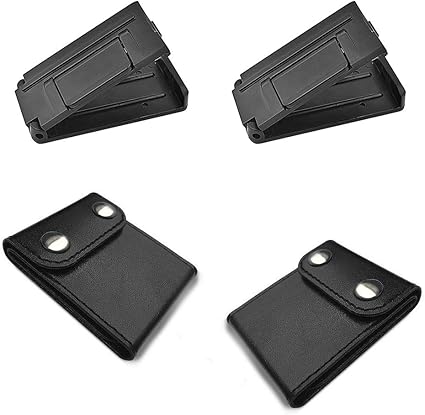 TAKONE Gurthalter 4er Set - Sicherheitsgurt Clip Gegen Halsreiben