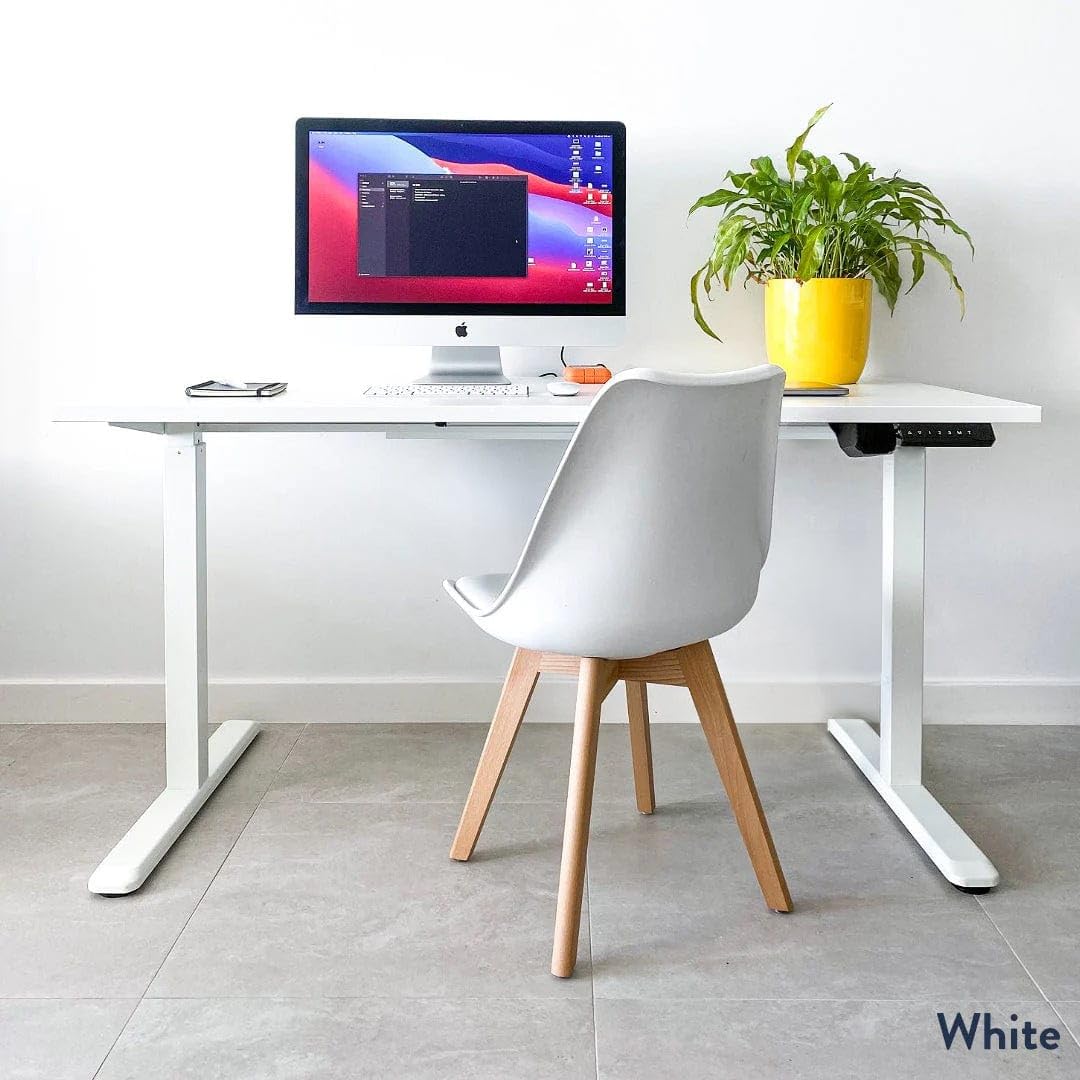 Amazon.com: Desky Single Sit Stand Desk - Adjustable Standing Desk