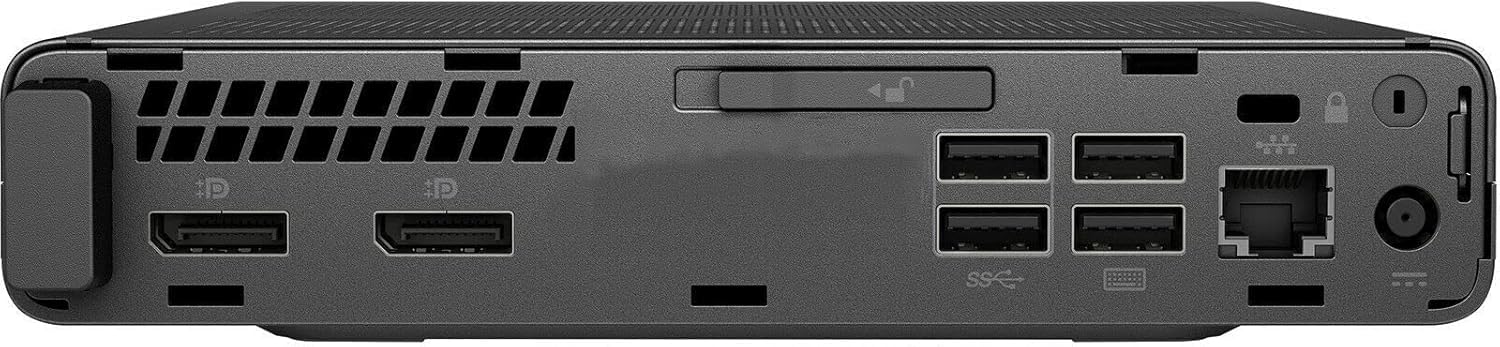 HP EliteDesk 800 G3 Mini PC Computer Intel i5-6500T, Memoria Ram 16GB DDR4, SSD NVME Disco 512GB Windows 11 (Ricondizionato) + WIFI USB PEN OMAGGIO