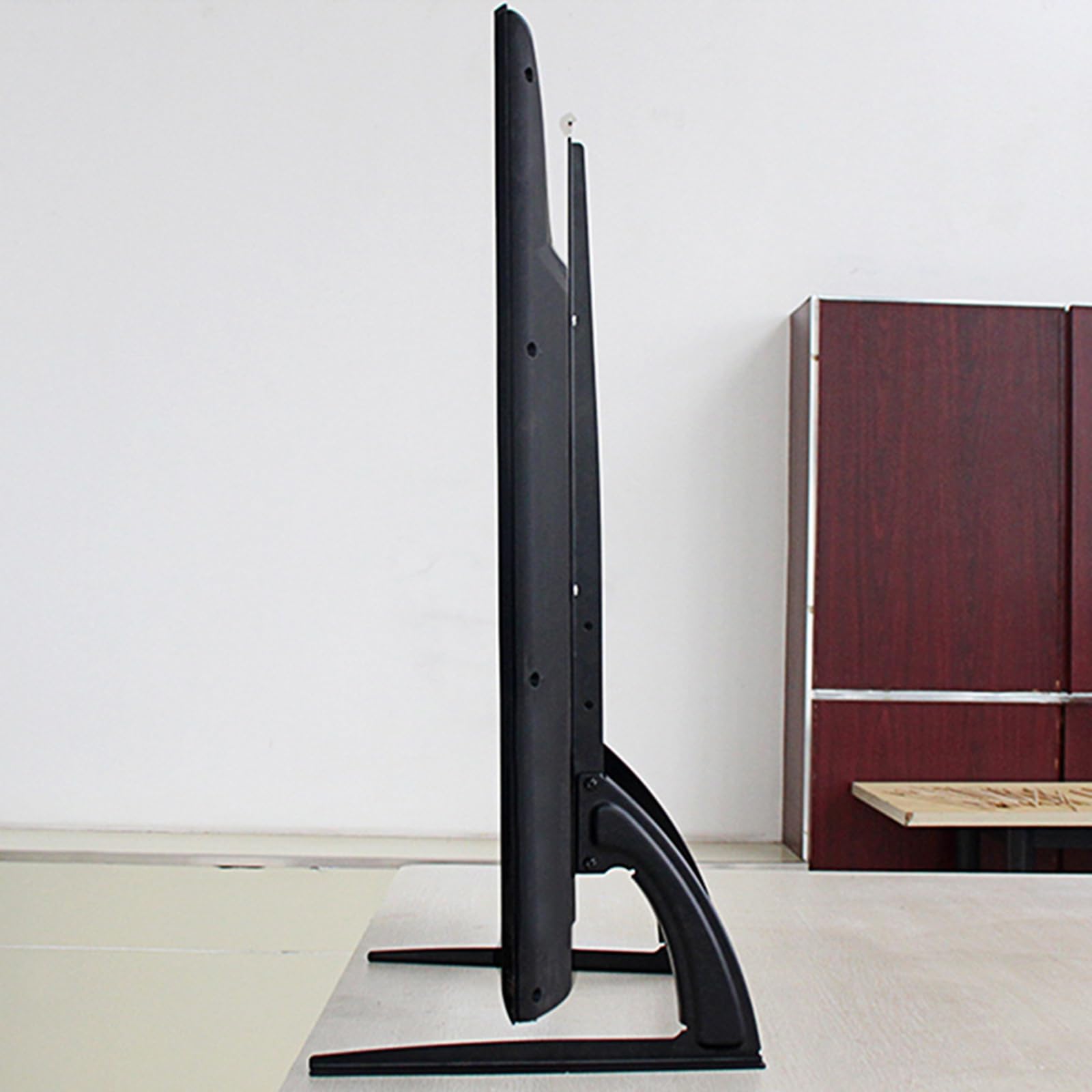 Base de soporte para televisores de mesa para televisores LCD LED de pantalla plana de 26 a 75 pulgadas, altura ajustable, soporta hasta 88 libras