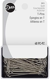 Dritz 3015 T-Pins Pins, 1-3/4-Inch (40-Count)