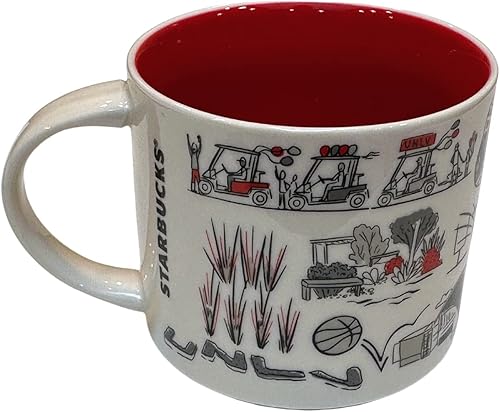 Miniatura 2 de Starbucks Been There Series University of Nevada, Las Vegas - Taza de café de cerámica, 14 onzas