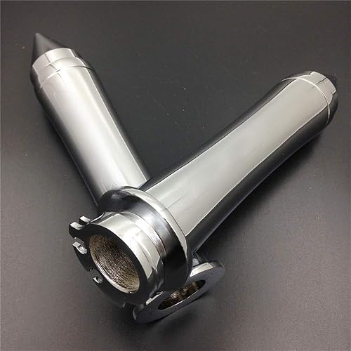 Miniatura 4 de XKMT-Custom - Empuñadura de manillar de 7/8 pulgadas compatible con Suzuki Gsxr 600 750 1000 Hayabusa Gsxr1300 cromado [B00YYSJ4TM]