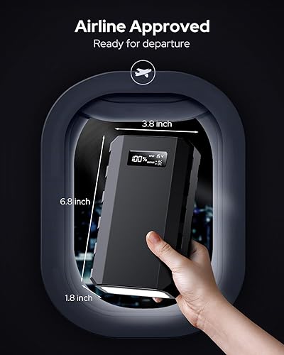 Miniatura 5 de Apowking Banco de energía con salida de CA, banco de batería portátil de 65 W, carga rápida, estación de energía de 88.8 Wh24000 mAh para acampar al