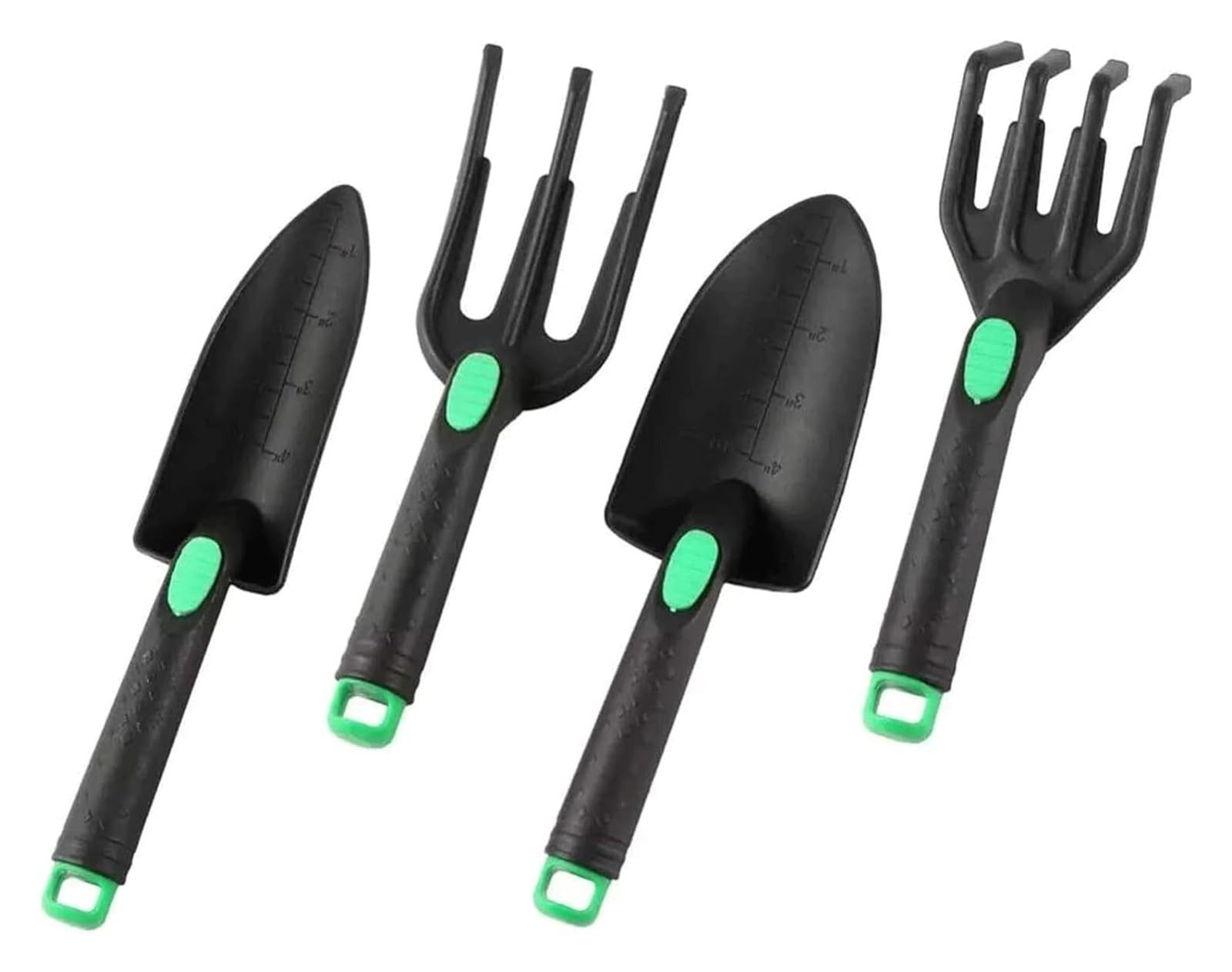 Herramientas de jardinería para trasplante, kit de herramientas de jardinería de 4 piezas, herramientas manuales de jardín, juego de herramientas de jardinería portátil multifuncional, regalos de ja
