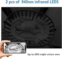 Vista 5 de Cámara espía más pequeña detector de cámara oculta, cámaras inalámbricas HD1080P para seguridad del hogar, cámara de niñera, cámara