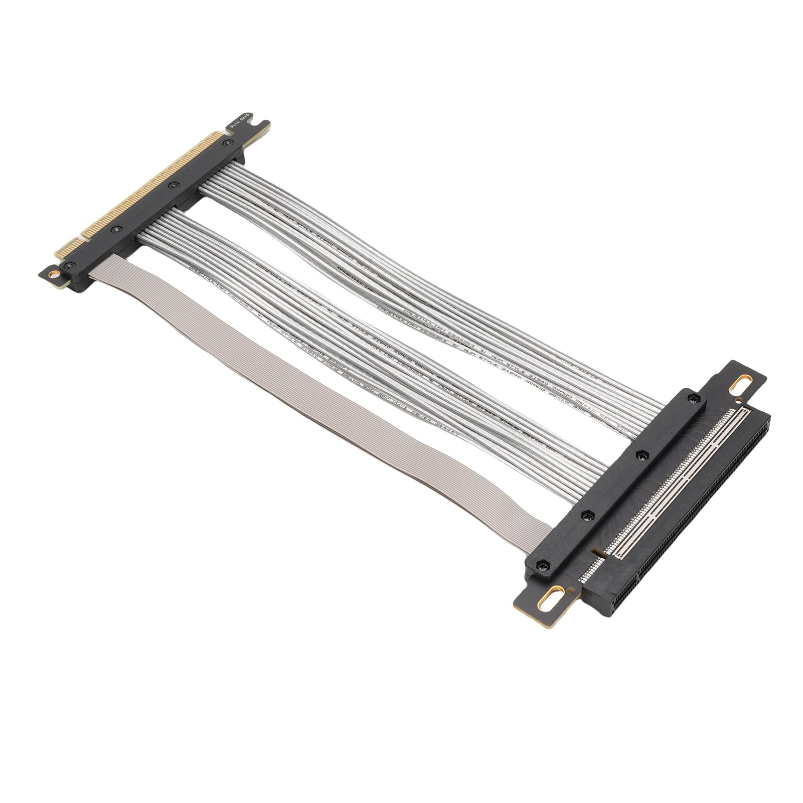 Kabel do Podnoszenia PCIE 5.0 16x, Przedłużaczowy Kabel GPU GPU Anty EMI Gen 5 (40 cm)