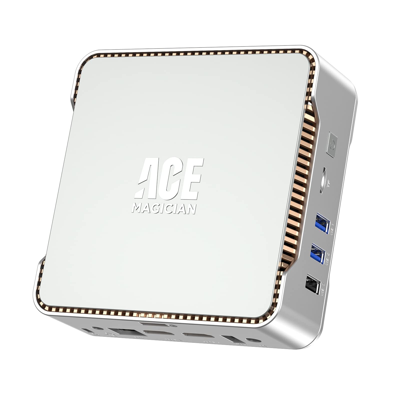 ACEMAGICIAN Mini PC Intel Celeron N5105,12GB DDR4 256GB SSD, Windows 11 pro 64bit Micro Desktop Computer,Supports 4K HD Dual HDMI,Dual Band WiFi 2.4G/5G,BT 4.2,Gigabit Ethernet