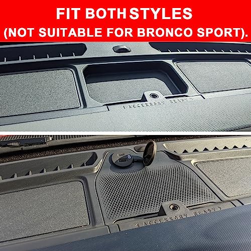 Insertos anti polvo para portavasos compatibles con Ford Bronco 2021-2024 miniatura 7