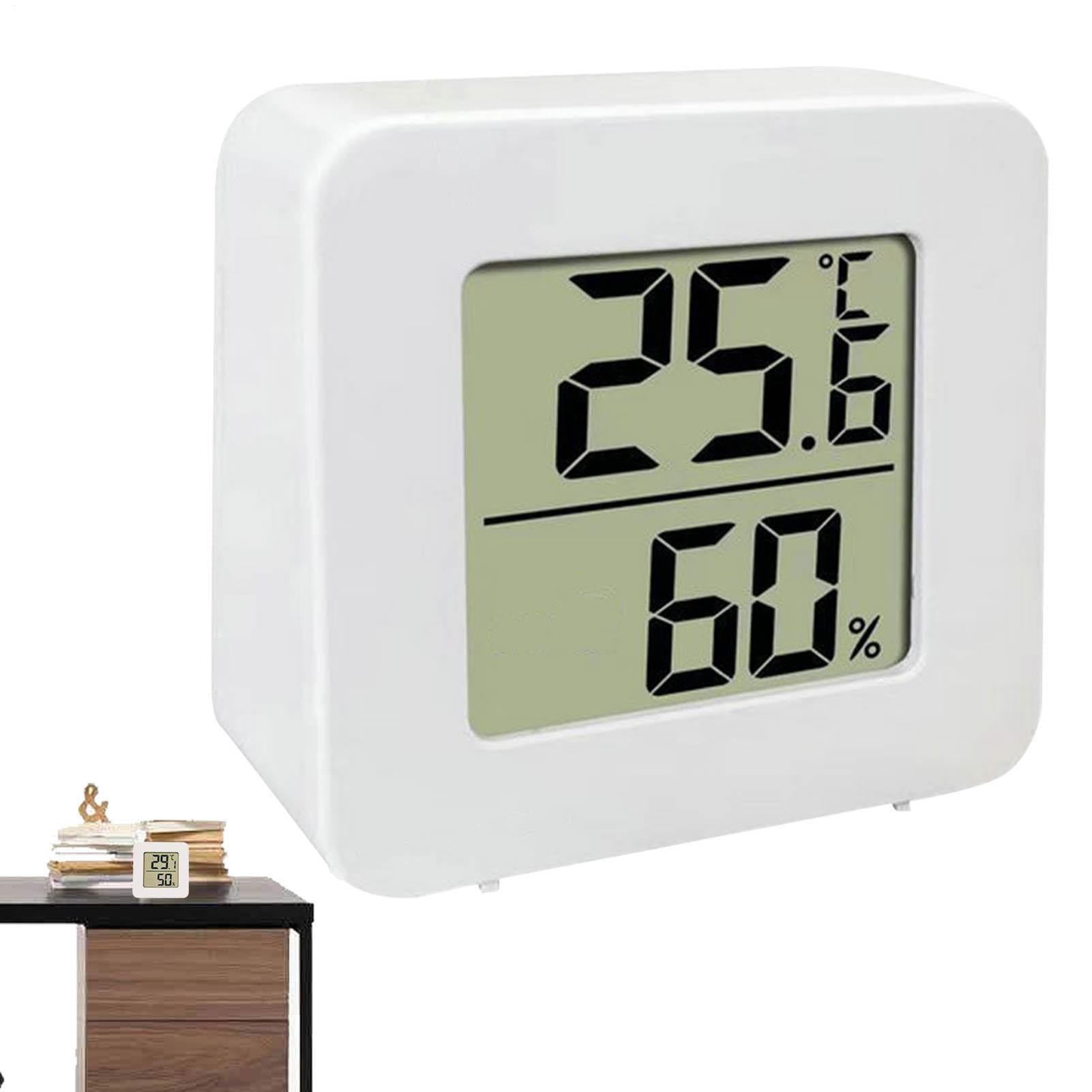 Igrometro Digitale - Termometro Ambiente,Display Elettronico LCD per Serra | Garage Soffitta Scuola Casa Magazzino