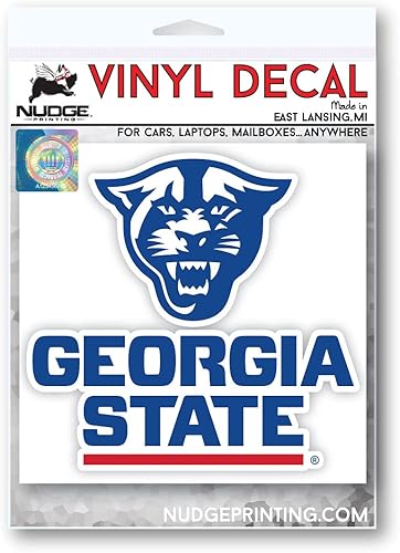 Miniatura 97 de Calcomanía universitaria para automóvil de la NCAA hecha de vinilo prémium resistente a la intemperie (ALMA College A)