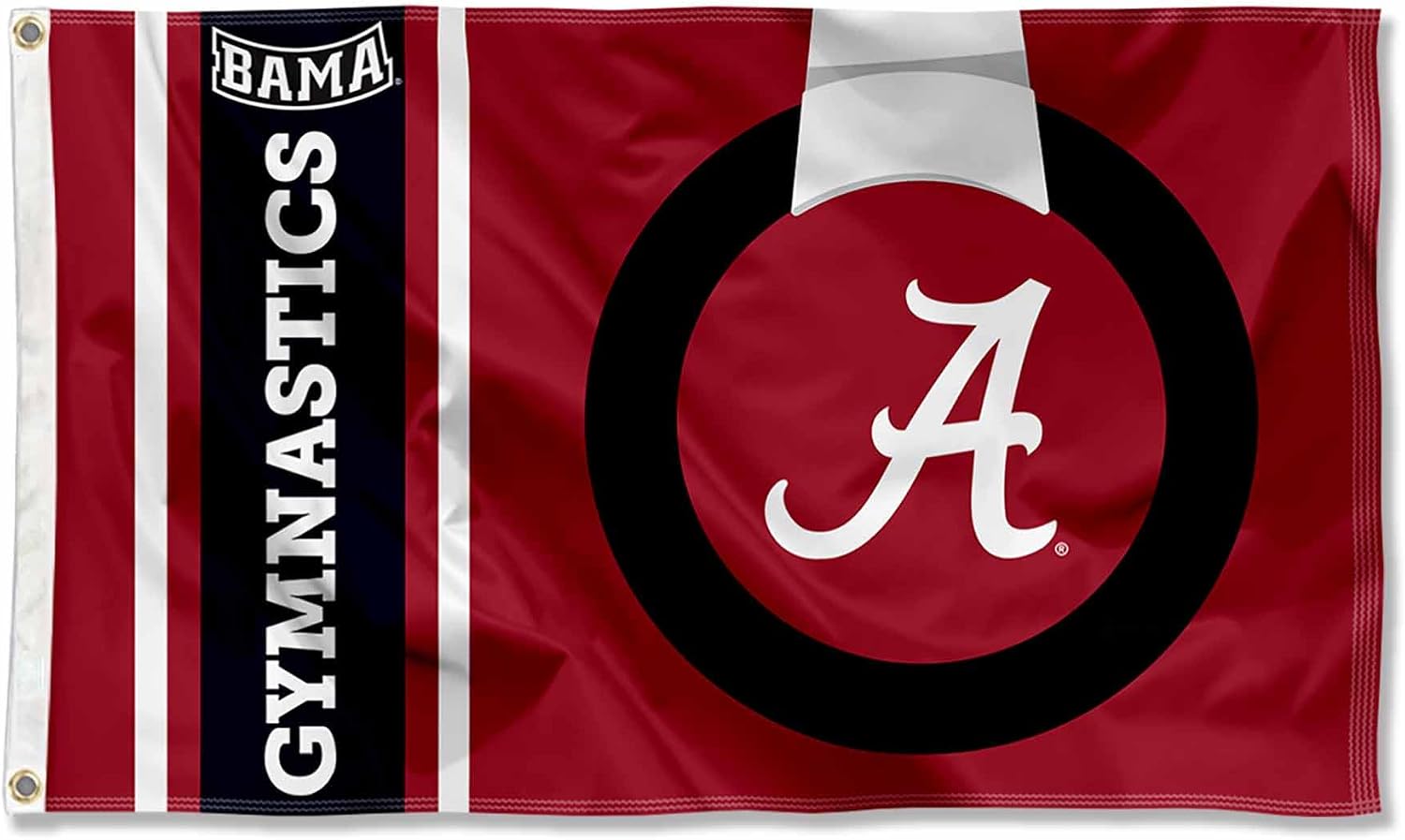 Alabama Crimson Tide Gymnastics 3x5 Grommet Flag