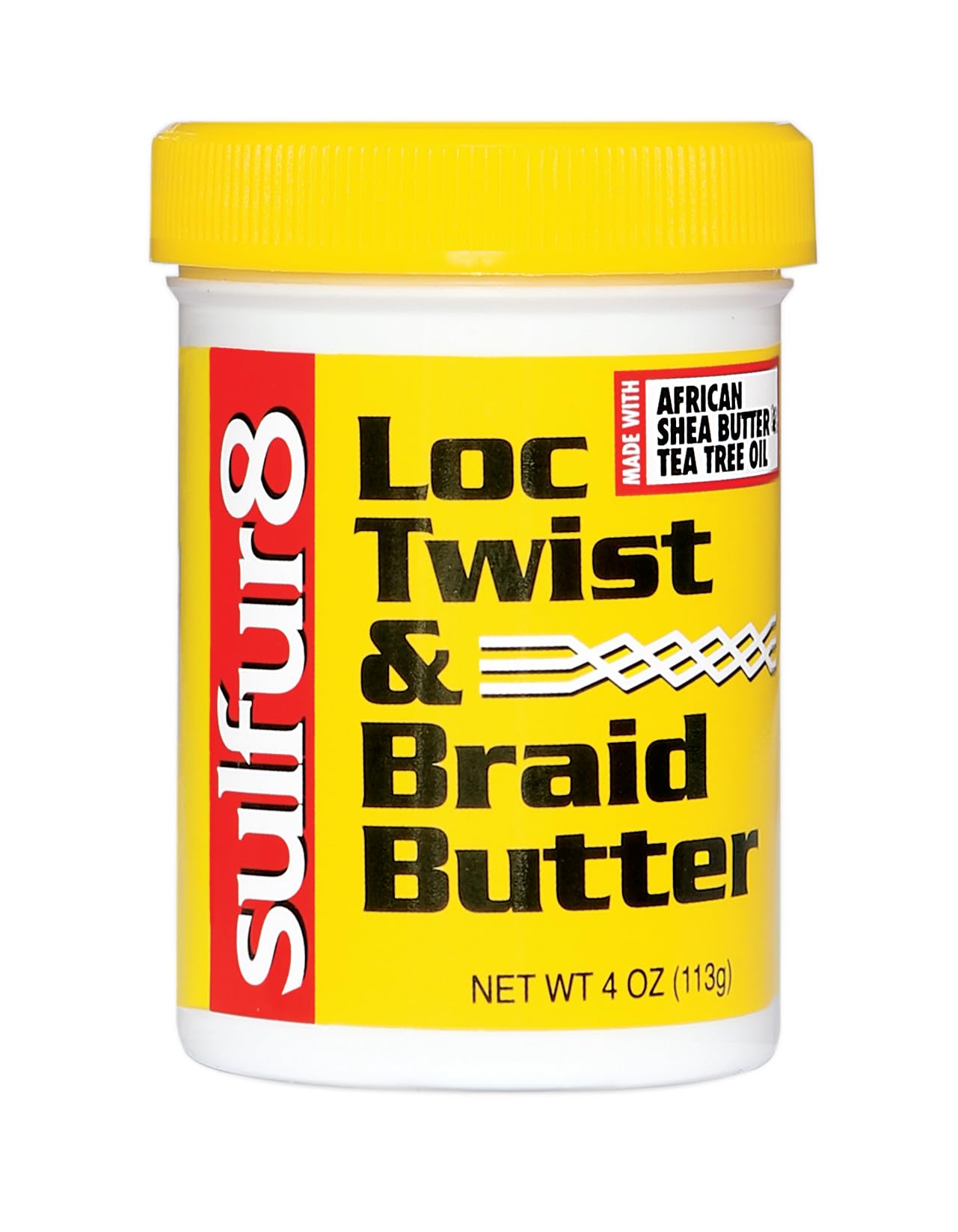 Sulfur 8 Loc Twist and Braid Butter, 4 Ounce