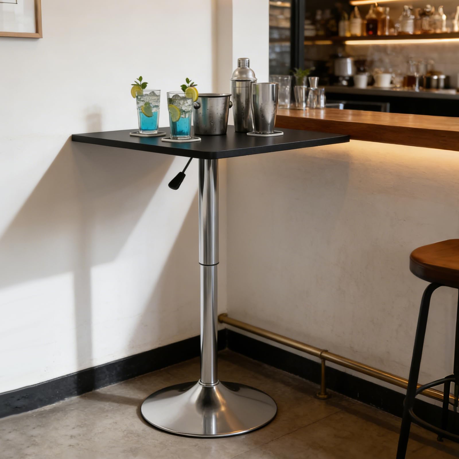 Amazon.com: Bar Tables High Top Pub Table Square High Tables with