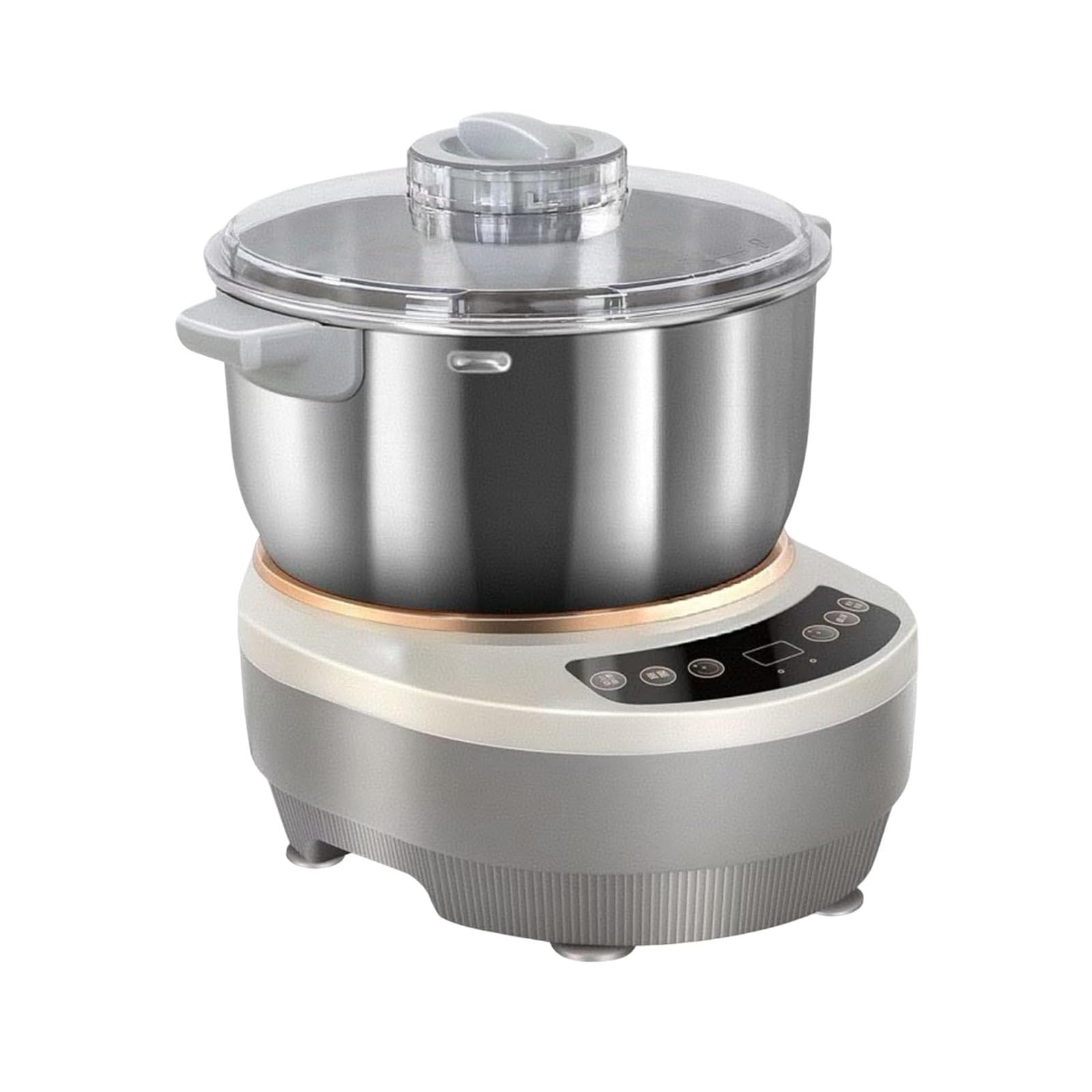 Impastatrice a Spirale, Mixer Elettrico per Impasto 5L/7L Macchina per Impastare Pane, Pizza E Dolci, Impastatrice Facile Pulizia(7L)