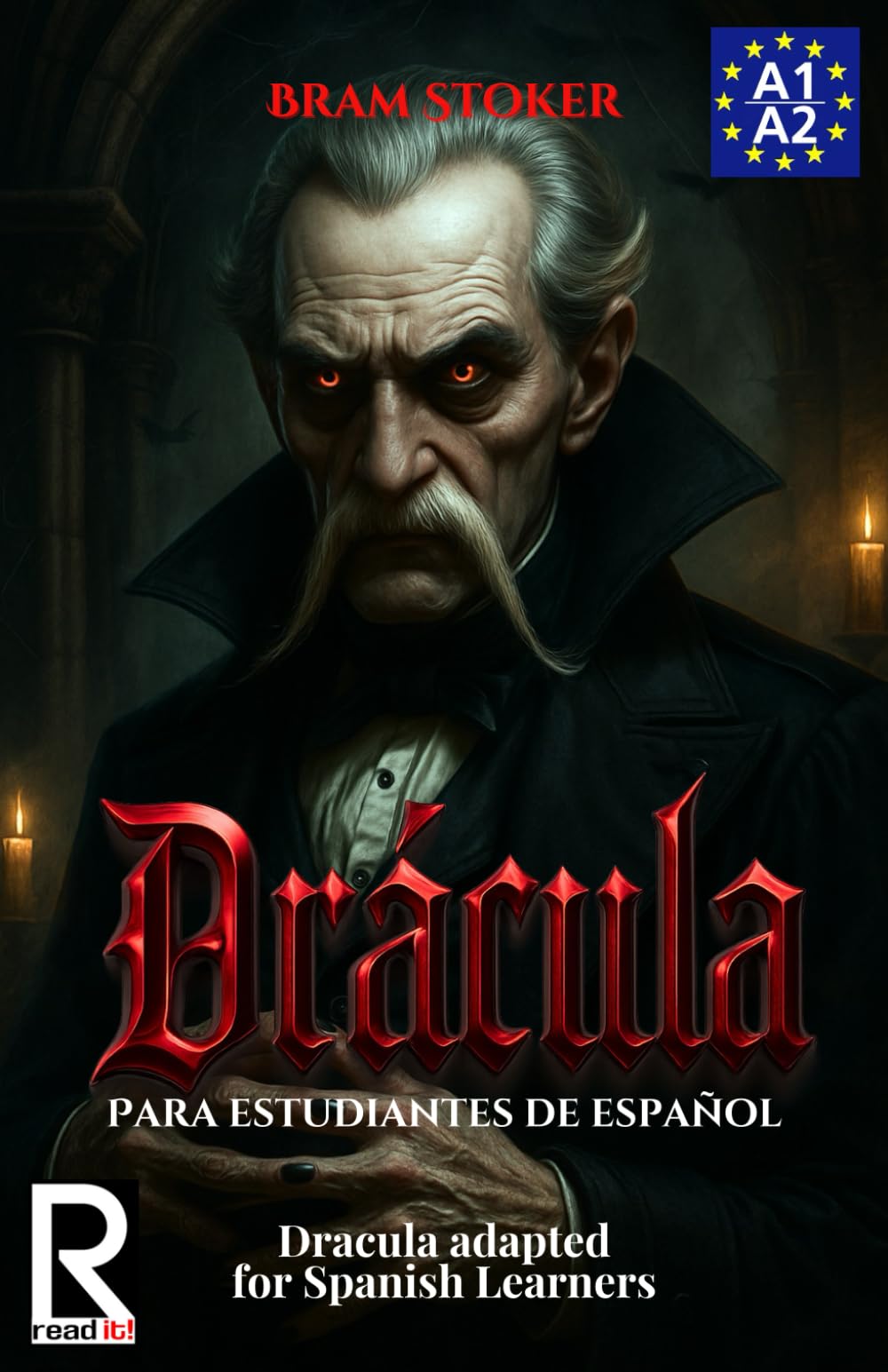 Drácula para estudiantes de español. Nivel A1-A2. Principiantes