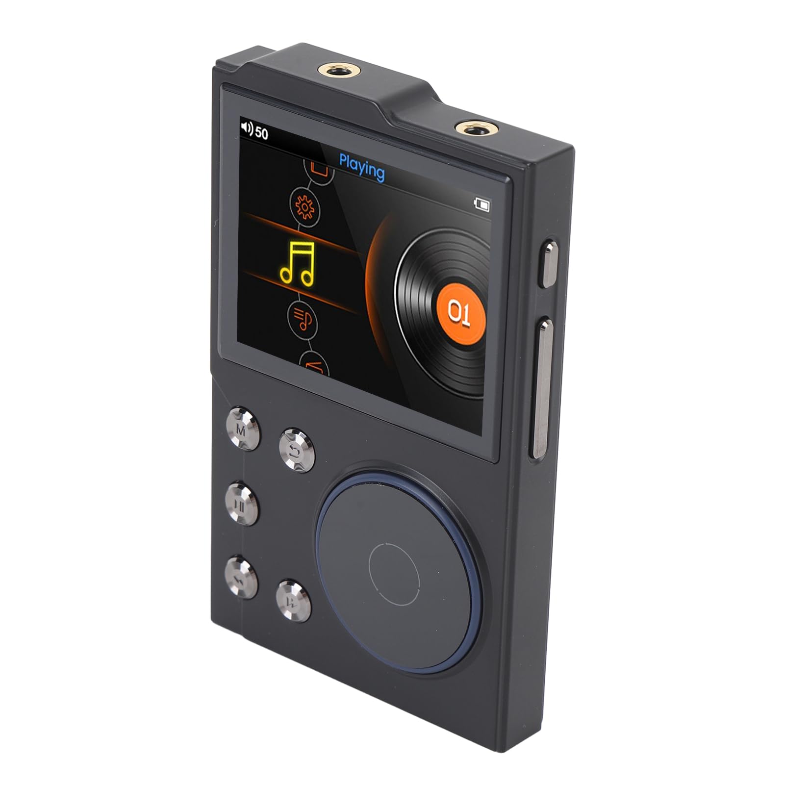 GOWENIC Lettore Musicale DSD Portatile Senza Perdita di Dati |Lettore MP3 con Display HD da 2,4 Pollici con Bluetooth 5.3 per Viaggi, Spazio di Archiviazione da 16 GB, Batteria da 10 Ore