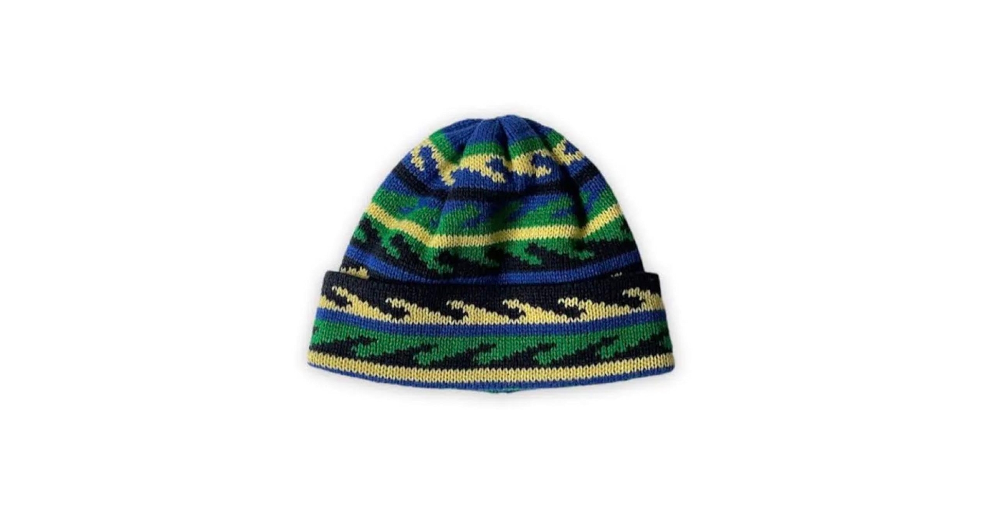 Amazon.co.jp: pacs ニット帽 Wave Beanie creek : ファッション