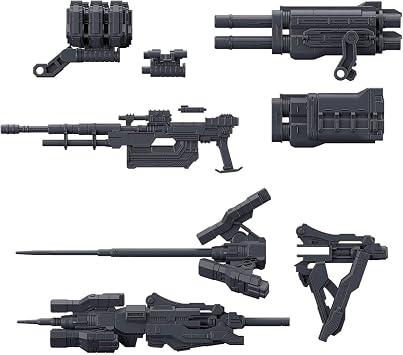 Bandai Spirits 1.2 inches 30 mm Optional Parts Set, ARMORED CORE VI FIRES OF RUBICON WEAPON SET 02, Color-coded Plastic Model