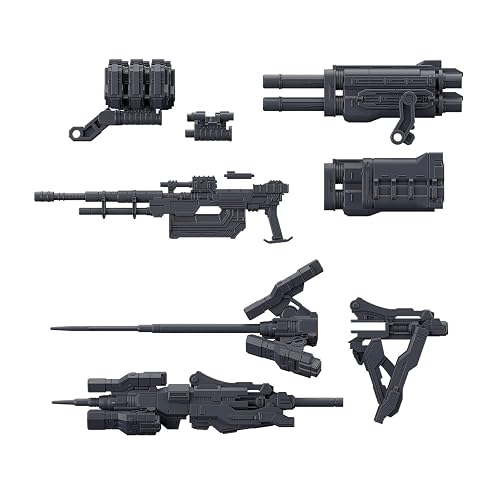 Bandai Hobby - Armored Core VI Fires of Rubicon - #02 Option Parts Set - Weapon Set 02 30 MM 1/144 Model Kit