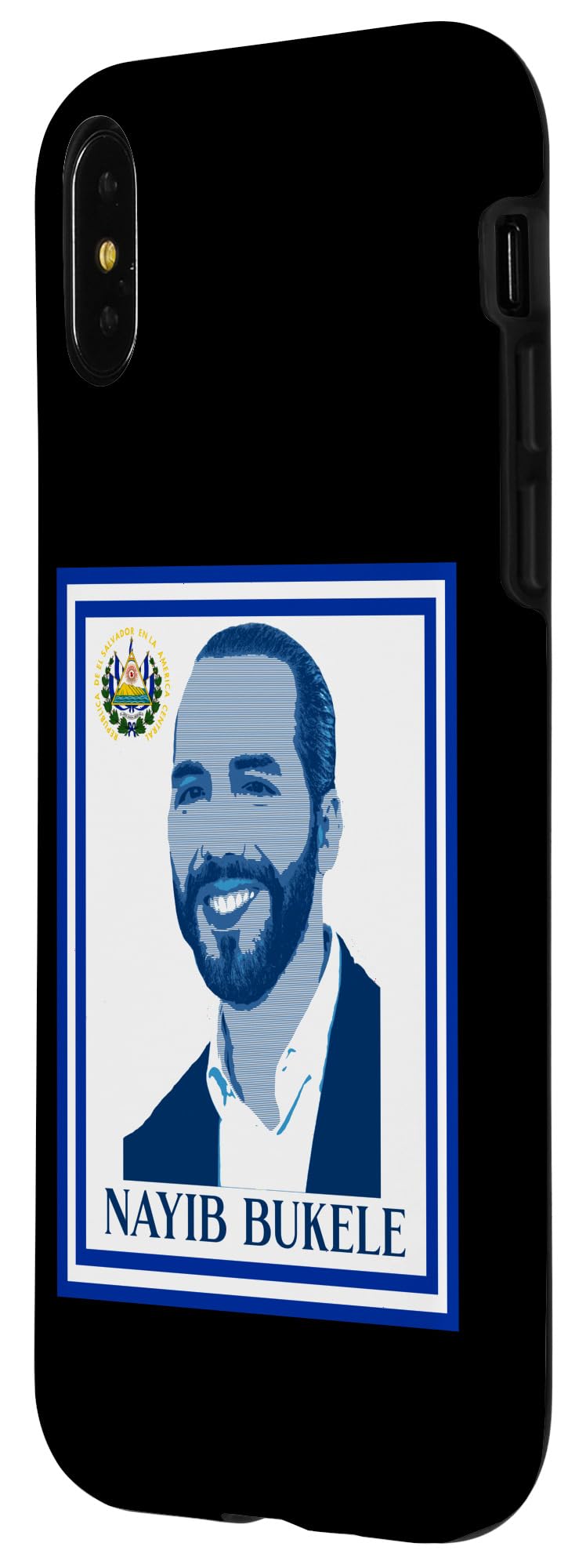 Amazon.com: iPhone X/XS Nayib Bukele President Of El Salvador Case : Cell  Phones & Accessories