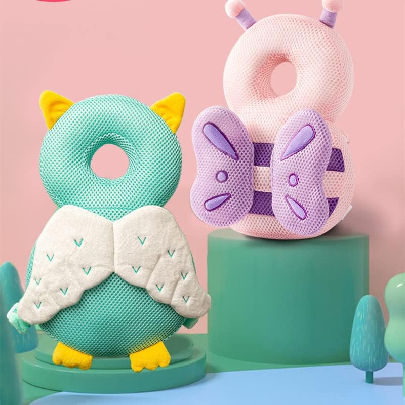 Miniatura 5 de Protector de cabeza de bebé, cojín de seguridad para la cabeza de los niños pequeños, almohadilla de seguridad ajustable para la cabeza de los niños