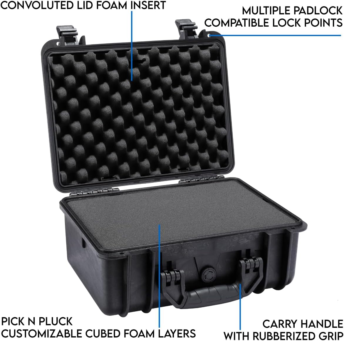 DCB Element 4103F Waterproof Utility Case with Foam Insert