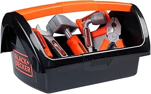 jouet, Jeu ancien Pour enfant. Outils. Boite Menuisier Werkzeug Tool Set NEUF