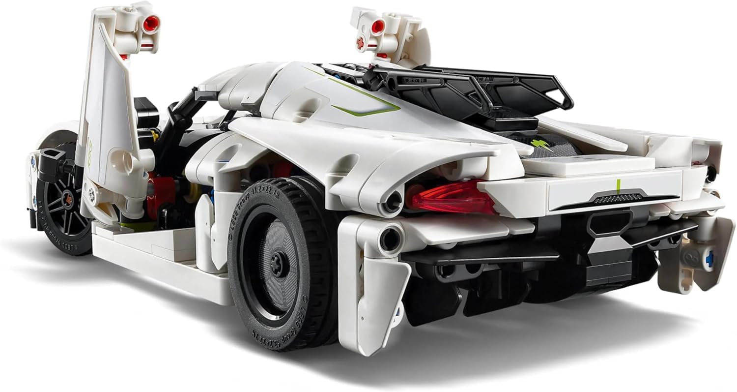 LEGO 42184 Technic - Koenigsegg Jesko Absolut Branco 801 Peças