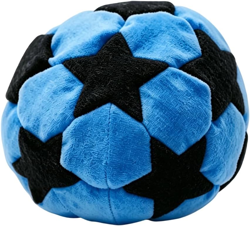 Hand-Made Knitted Hacky Bags, 2026 Upgraded Hacky Footbags Knitted, Professional Hacky Balls, Juggling Balls for Beginners, Ready-to-Use Hacky Balls