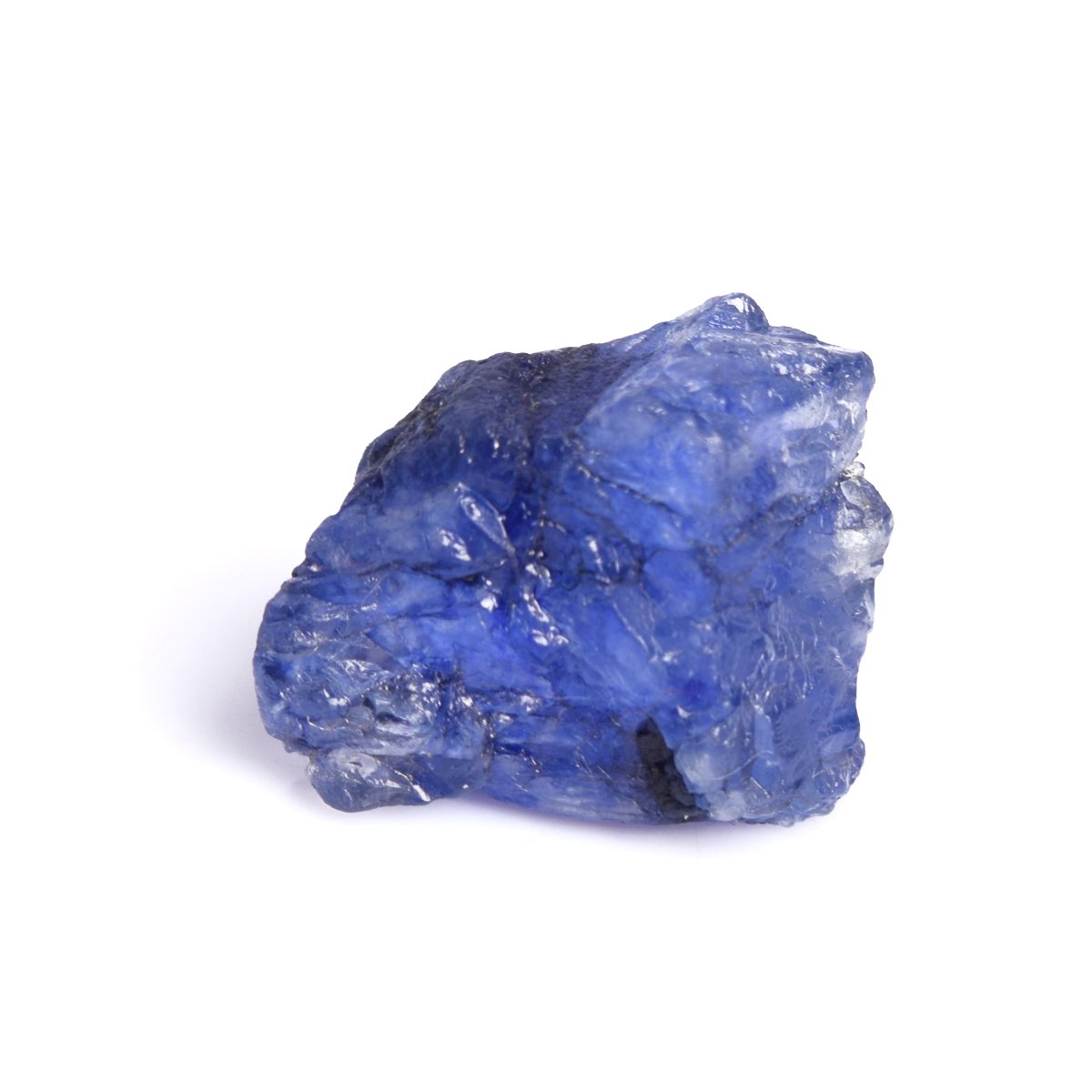 GEMHUB18.05 Ct Natural Rough Sapphire Gems - Certified Blue Sapphire Raw for Cabbing, Wire Wrapping DP-570