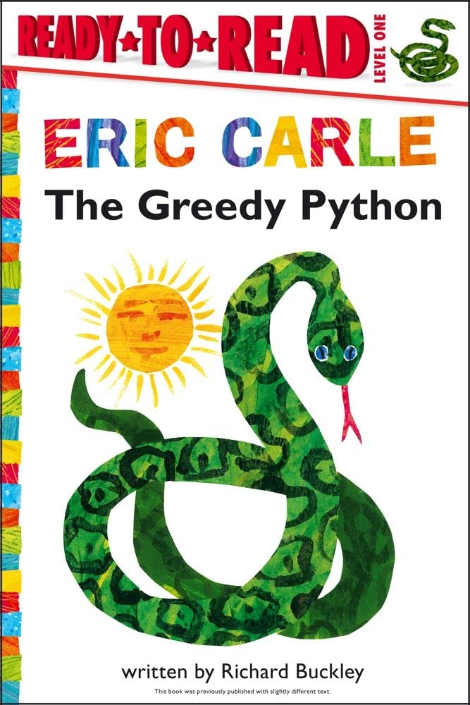 Amazon.com: The Greedy Python/Ready-to-Read Level 1 (The World of Eric ...