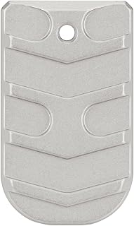 NDZ Performance Magazine Floor Base Plate for Glock 43X 48 9mm, Textured Anodized Aluminum Aspis Cut Design, Made in The USA - Choose Color & Pack Size - NDZ Performance