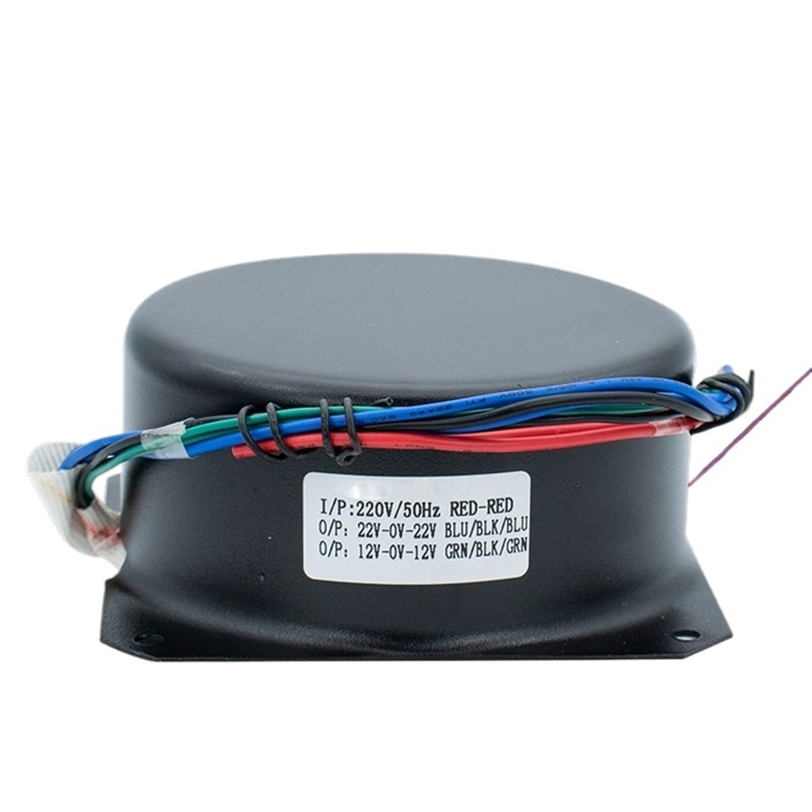 Toroidalny transformator z metalową osłoną, 200 W, szeregowy transformator audio o dużej mocy, przedwzmacniacz, dekoder, pierścień elektryczny typu bull(Dual 35V Dual 12V)