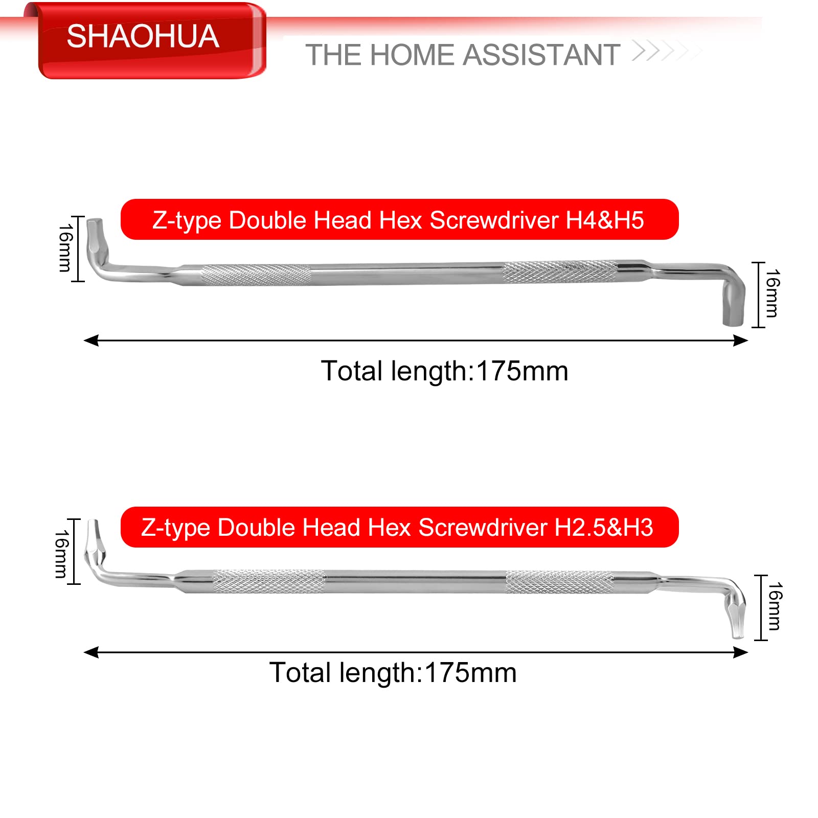 Amazon | SHAOHUA アレンレンチ2点セット ダブルヘッドオフセット