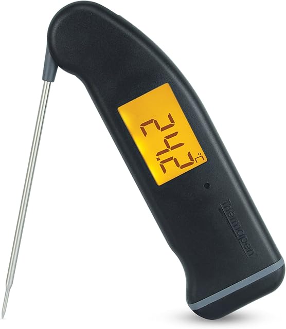 Thermapen Professional Thermometer - The UK's Most Versatile Digital, Food Thermometer. Instant Read; Ideal for Cooking Meat, Fish, Cakes, Confectionary and Chocolate
