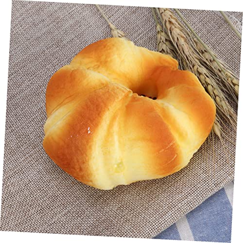 VOSAREA Cojines Decorativos Para Sala Comida Infantil Comida Realista Pão Pão Falso Modelo Squeeze P