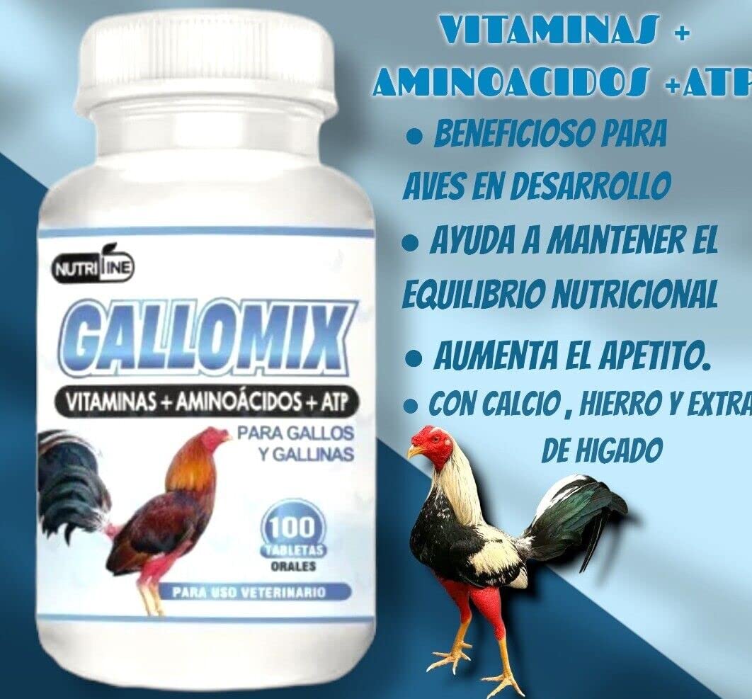 l carnitina para gallos de pelea Amazon.com: NUTRI-LINE GalloMix Multivitamínico Booster para Gallo - Suplemento completo para una salud y rendimiento óptimos