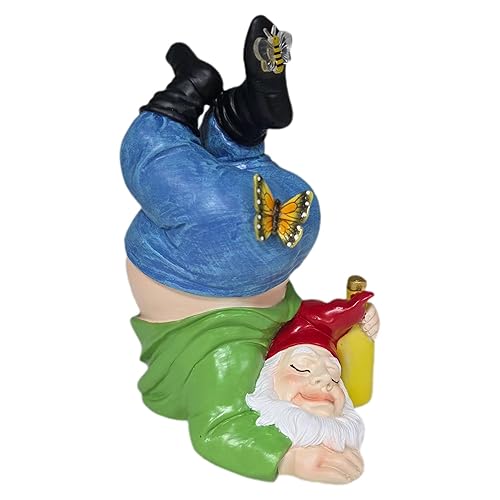 Gnome Hide a Key Outside Funny Dwarf Key Hider Outdoor