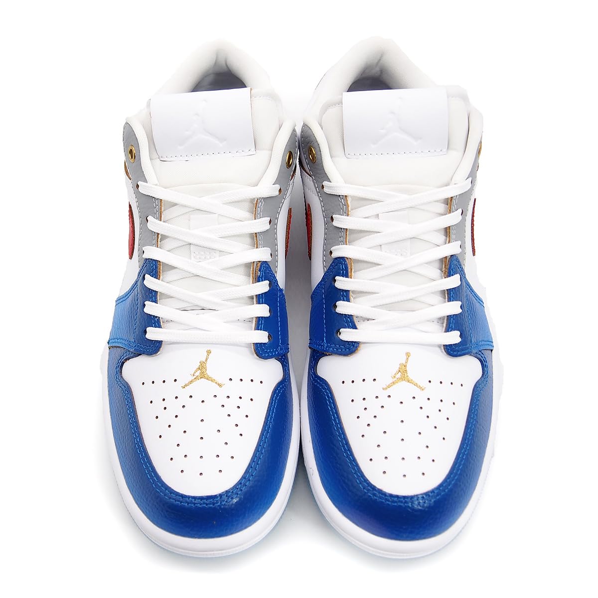 Amazon | [ナイキ] AIR JORDAN 1 LOW SE WHITE/GAME ROYAL/ICE BLUE 