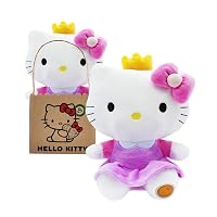Joy Toy Hello Kitty principessa in peluche ecologico 25 cm in mini shopper di carta