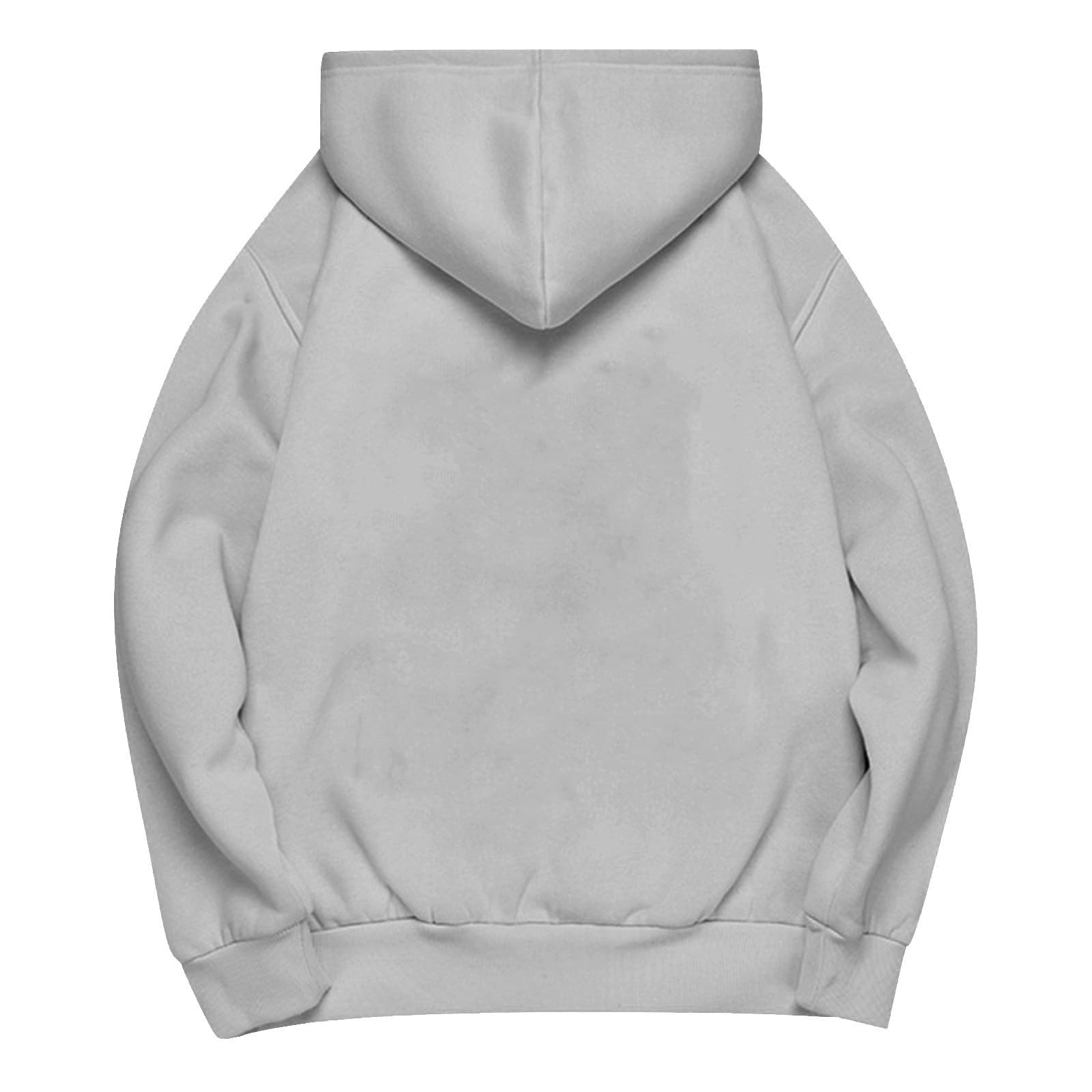 Generico Sweatshirt Donna con Cappuccio A Maniche Lunghe Tinta Unita Casual | Felpa Con Tasche E Coulisse Leggero Hoodie Morbida E Confortevole Pullover Top Vestibilità Larga Da Indossare Tutti I Giorni