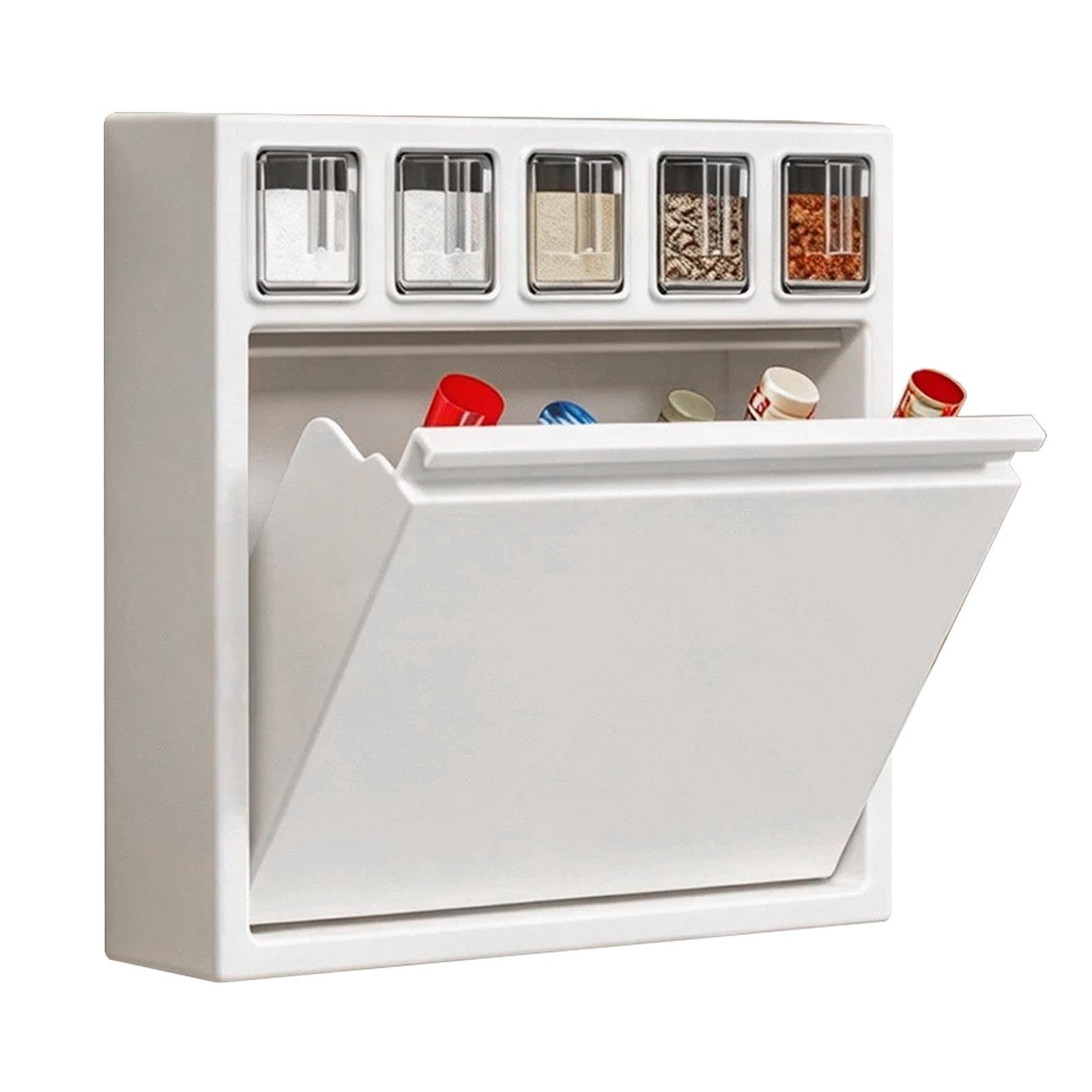 Pensile Cucina, Acciaio al Carbonio Mobili Bagno Sospesi, Interna 30cm
