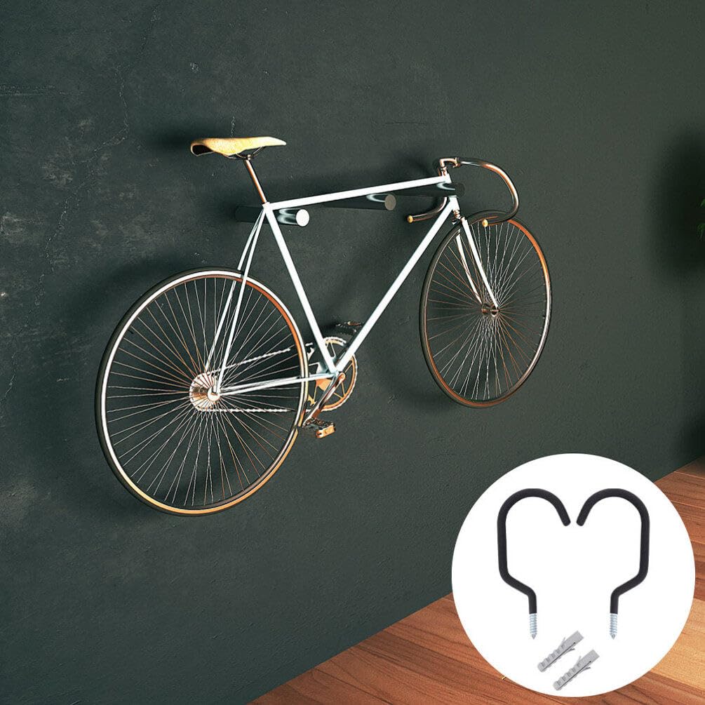 Alipis 10pezzi Gancio Per Biciclette Per Garage e Casa Per Stoccaggio Design Superficie Per Protezione