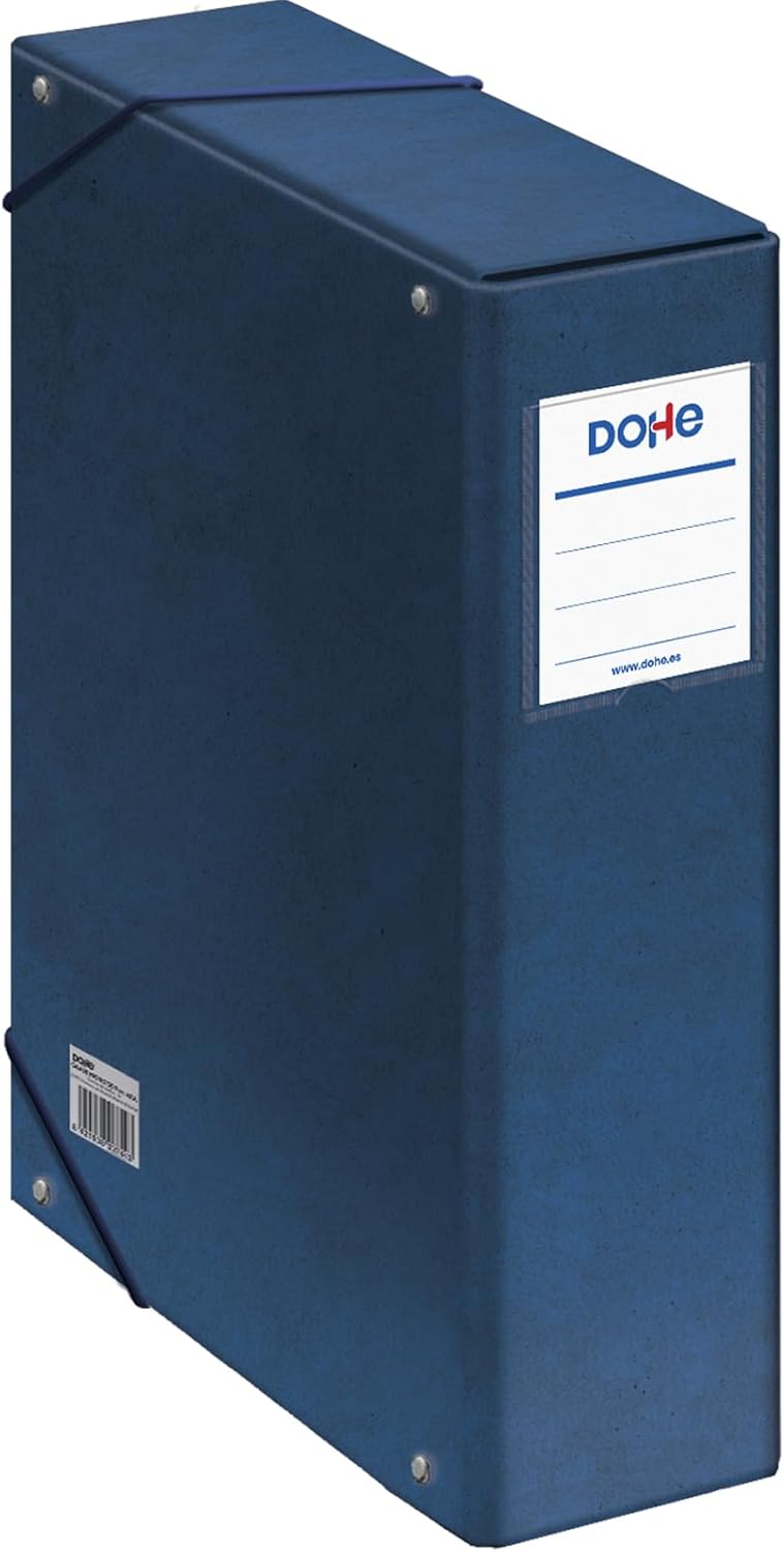 dohe 9744 – Box File Spine 9 cm, Blue