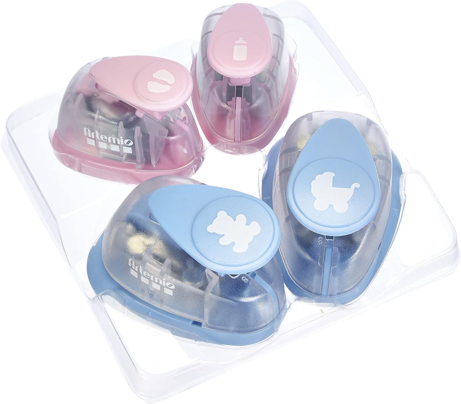 Katfort Lot De 3 Perforatrices Circulaires Pour Travaux Manuels - 3,8 Cm, 2,5 Cm, 1,5 Cm, Formes Rondes Pour Travaux Manuels, Scrapbooking, Noir