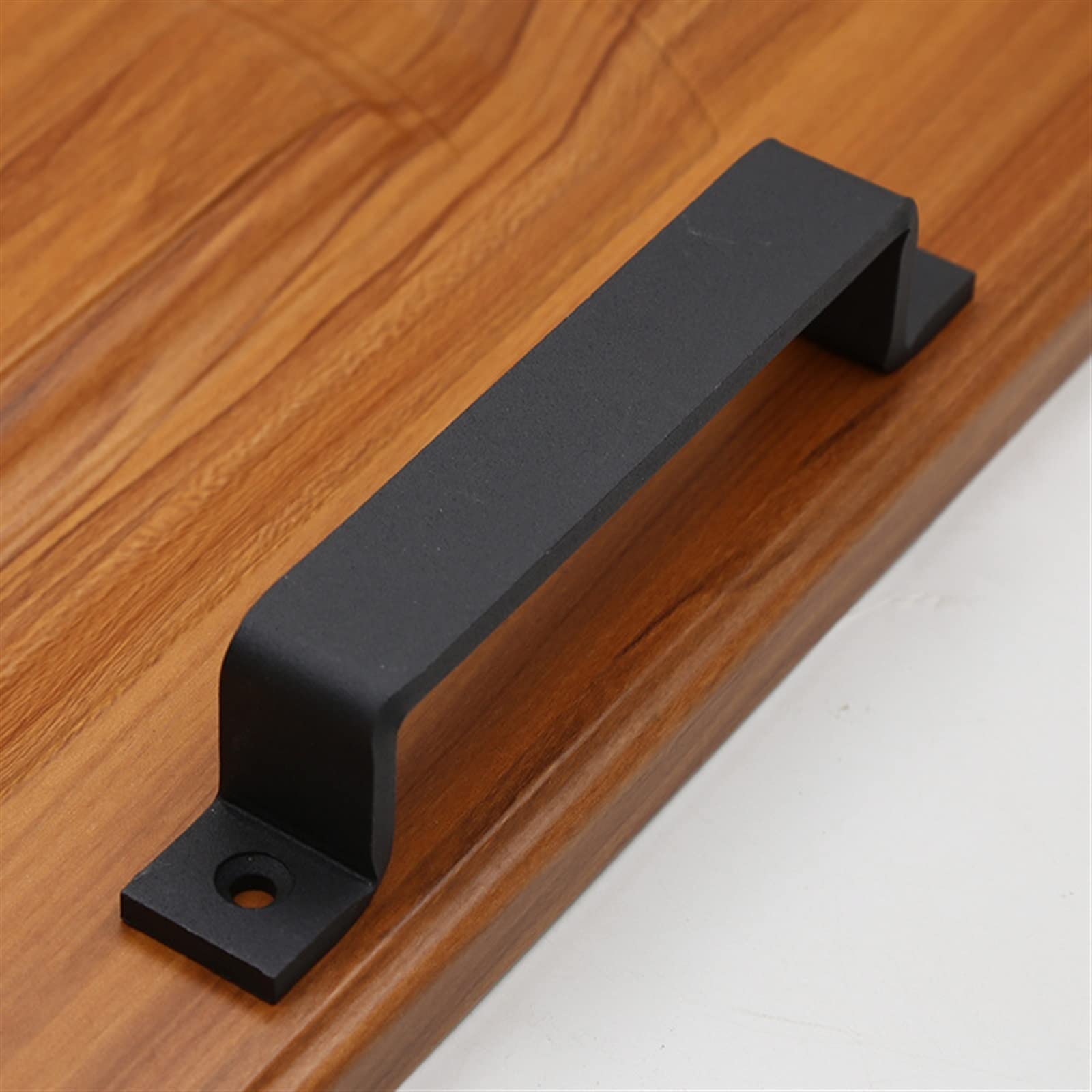 Tirador de puerta negro y largo FIDEMM, perilla retro que transforma tus muebles con elegancia