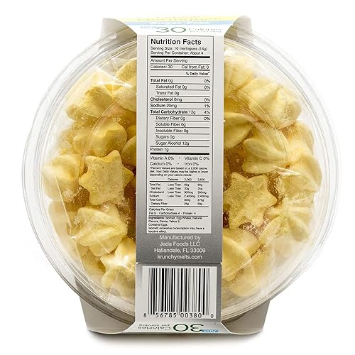 Miniatura 23 de Krunchy Melts – Merengues sin azúcar – Sabor Cappuccino – 2 Oz tina